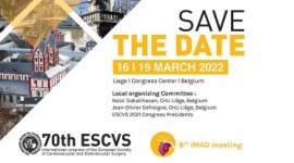70th Congress of the European Society of Cardiovascular and Endovascular Surgery