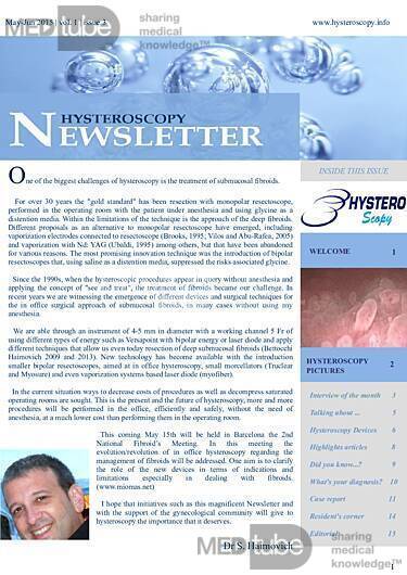 Hysteroskopie-Newsletter 1.3