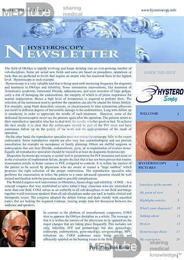 Hysteroskopie-Newsletter 1.6