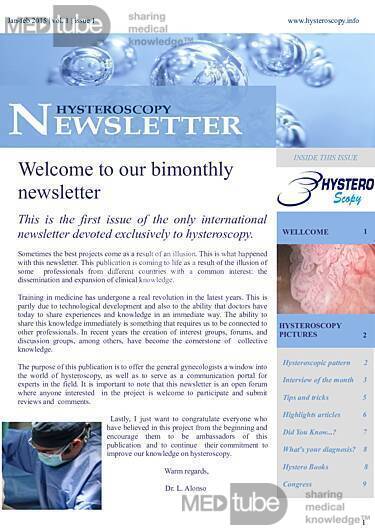 Hysteroskopie-Newsletter 1.1