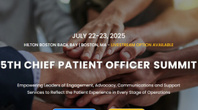 5th Chief Patient Officer Summit
