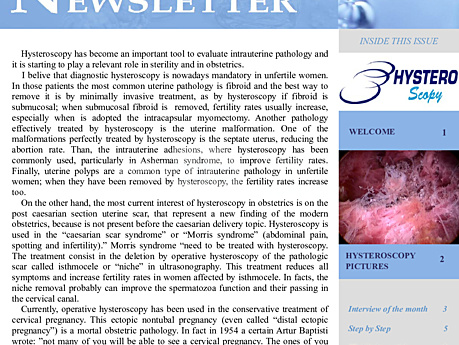 Hysteroskopie-Newsletter 2.1