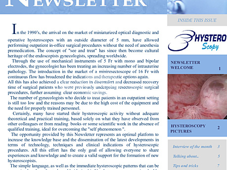 Hysteroskopie-Newsletter 1.2