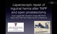 Laparoskopische TAPP-Versorgung einer Rezidivleistenhernie nach offener Prostatektomie