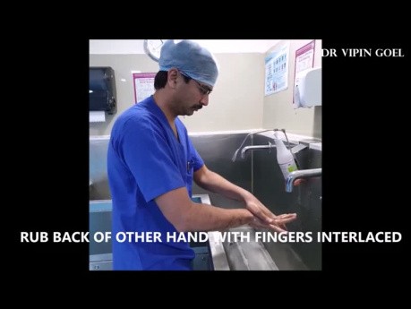 Chirurgische Händedesinfektion