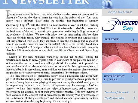 Hysteroskopie-Newsletter 2.4